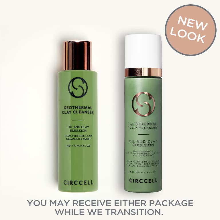CIRCCELL Geothermal Clay Cleanser, 4 Fl Oz