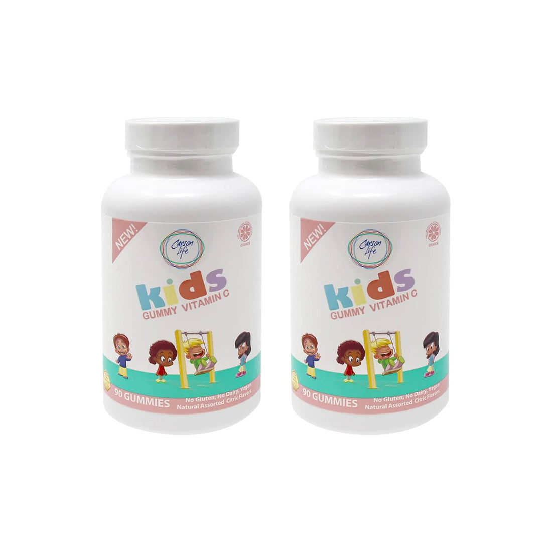 Carson Life Gummies Vitamin C for Kids 90 ct - 2 Pack