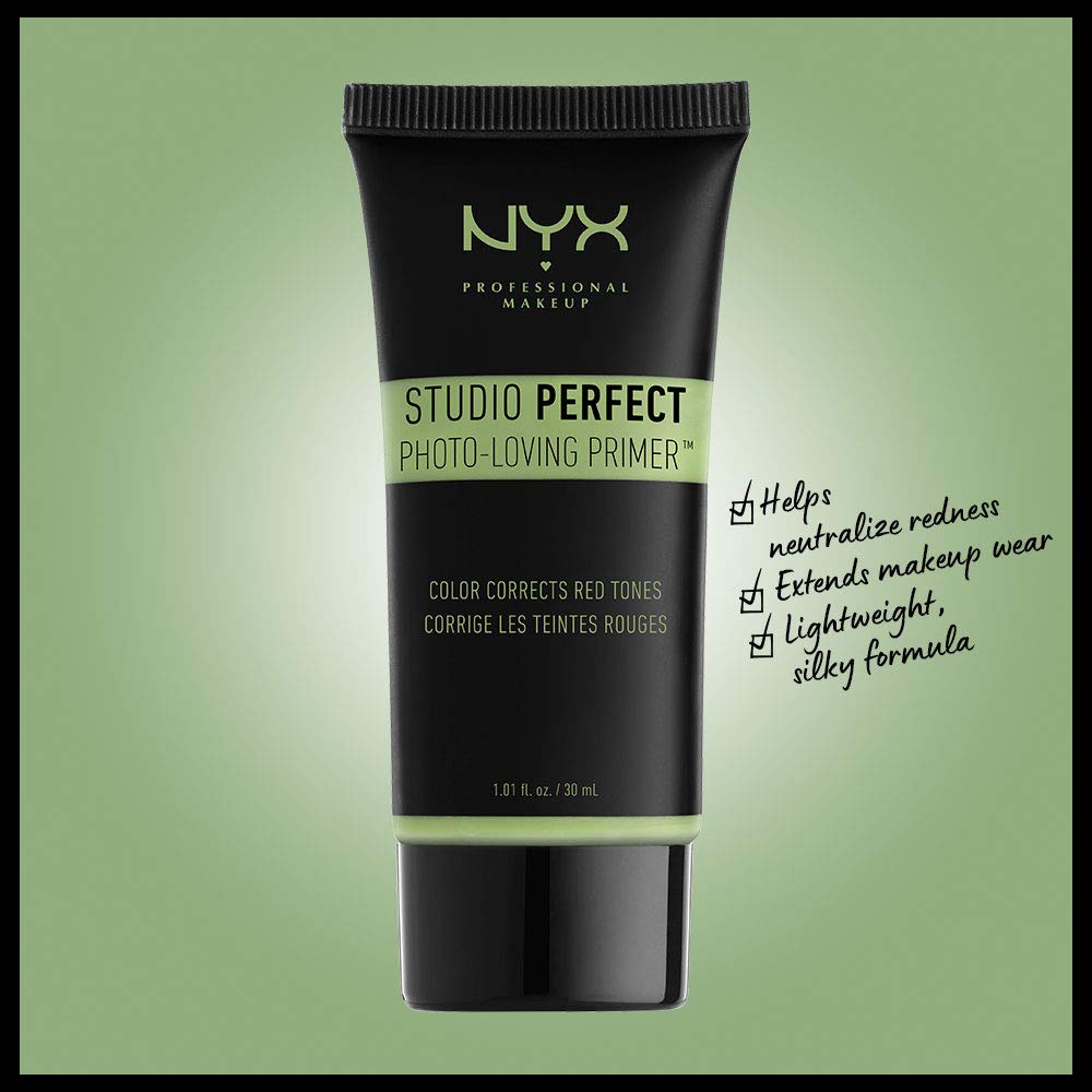 Nyx Professional Makeup Studio Perfect Primer, Green, 30ml
