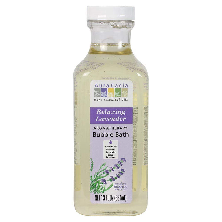 Aura Cacia Calming Lavender (Formerly Lavender Harvest) Bubble Bath 13-Ounce Bottle (Pack of 3)