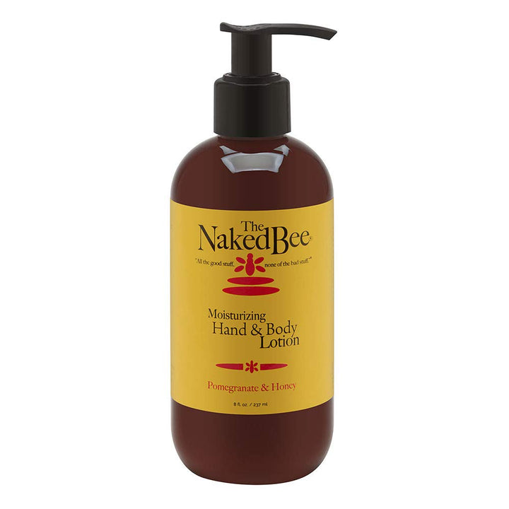 The Naked Bee Pomegranate and Honey Moisturizing Hand & Body Lotion, 236ml