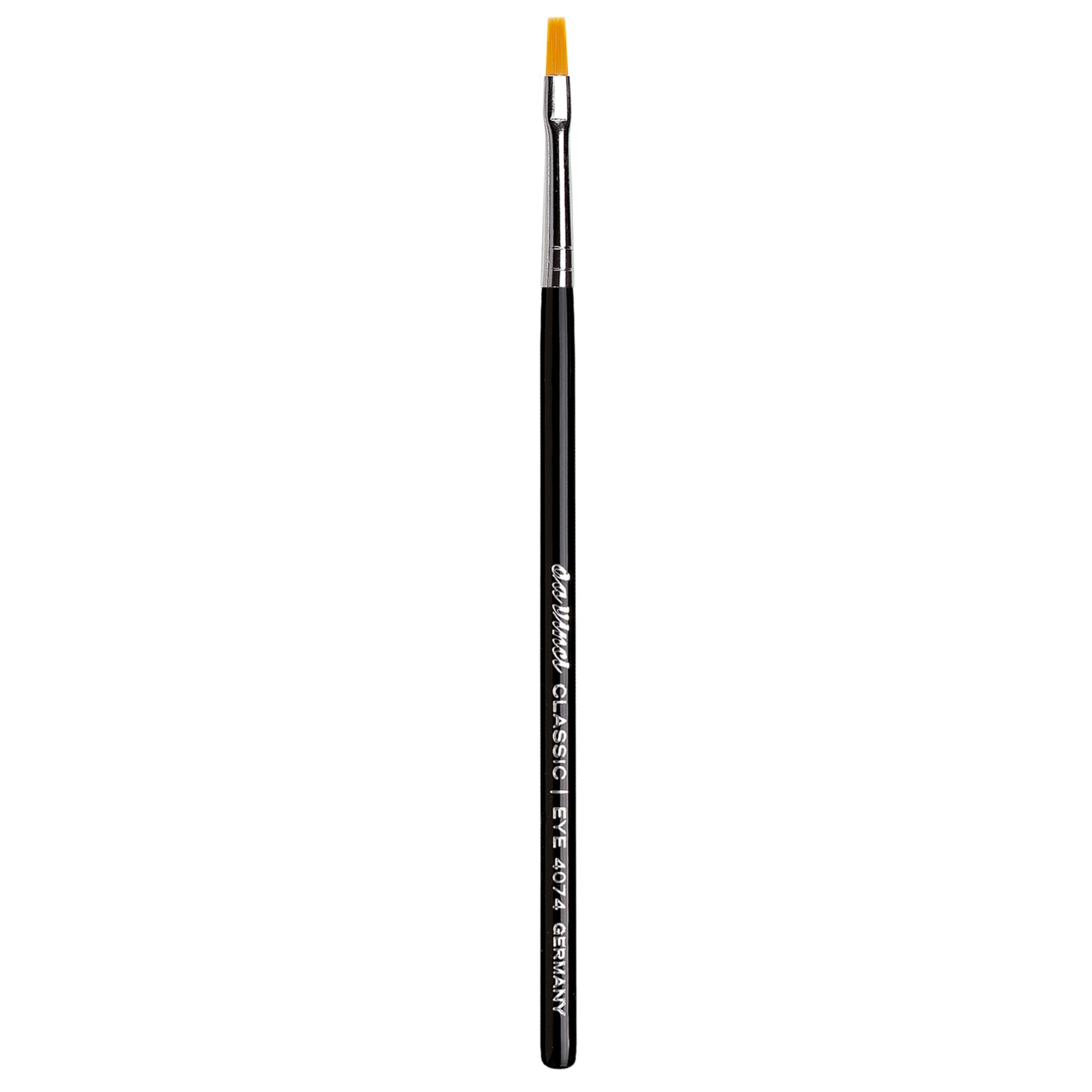 da Vinci Cosmetics Series 4074 Classic Eyelash & Eyebrow Tint Brush for Detail with Synthetic Fibers, 0.5 Pound