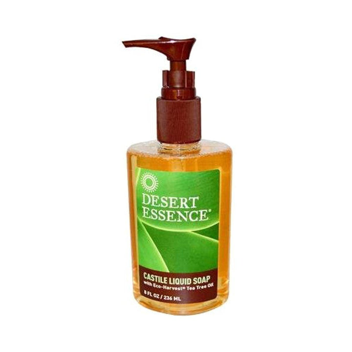 Desert Essence Castile Liquid Soap 8 Oz.
