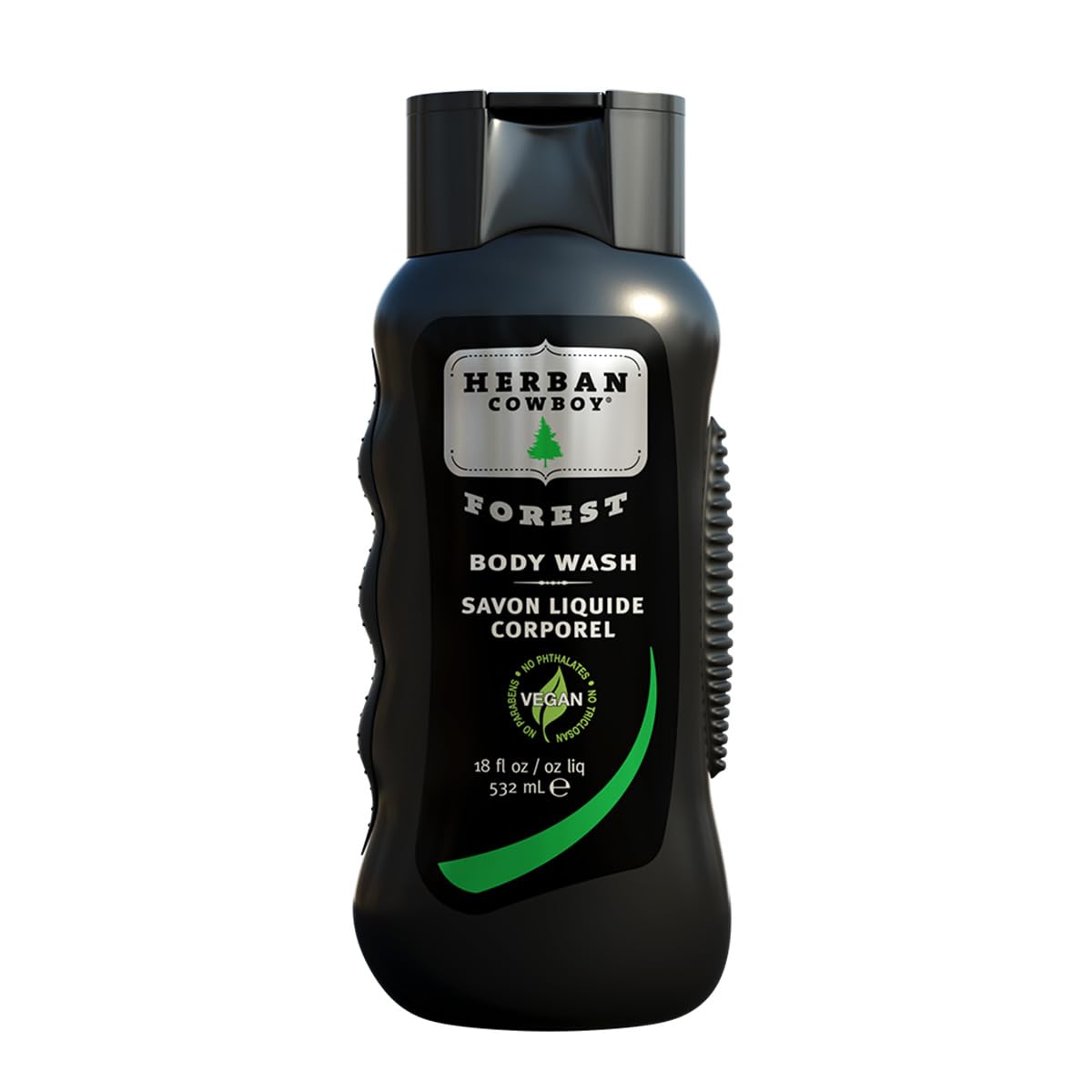 Herban Cowboy Body Wash, Forest, 18 Ounce
