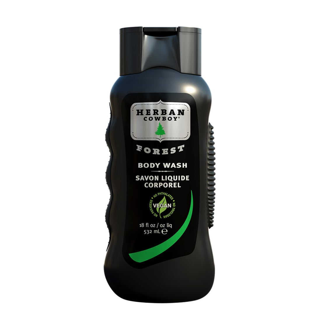 Herban Cowboy Body Wash, Forest, 18 Ounce