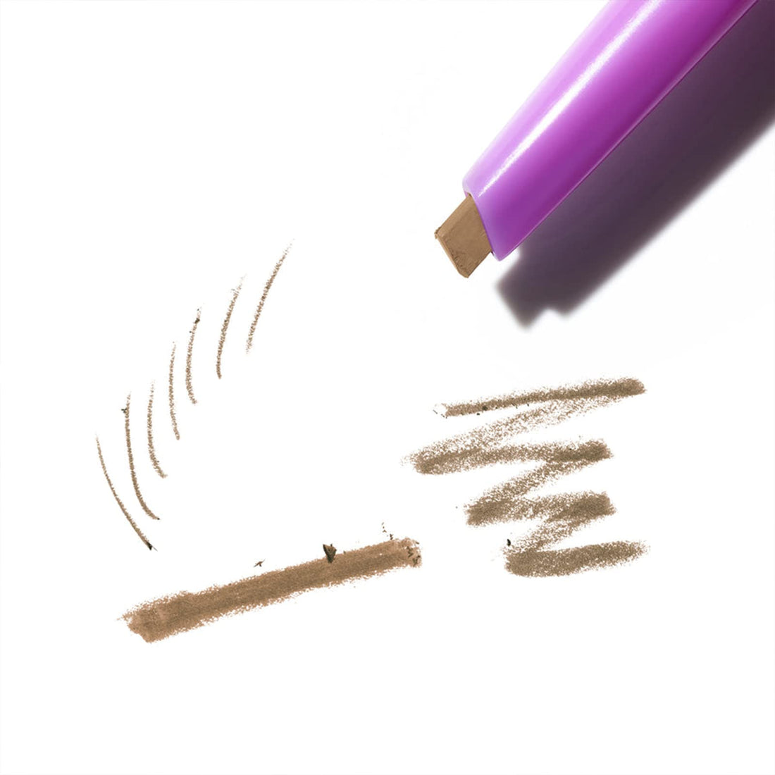 Kosas Brow Pop - Longwear Eyebrow Makeup, Dual-Sided Defining Pencil with Castor Oil for Soft, Natural Look of Real Hair - Taupe