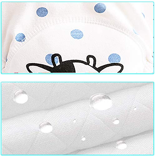 6 Pack Potty Training Pants for Boys Girls, Learning Designs Training Underwear Pants(4T-5.5T)