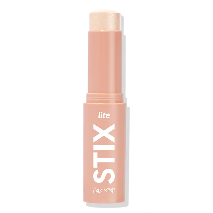 ColourPop Lite Stix Cream Highlighter - Blendable Highlighter Makeup with a Luminous, Dewy Finish - Long-Lasting Formula and Easy On-The-Go Application - Glazey (0.33 oz)