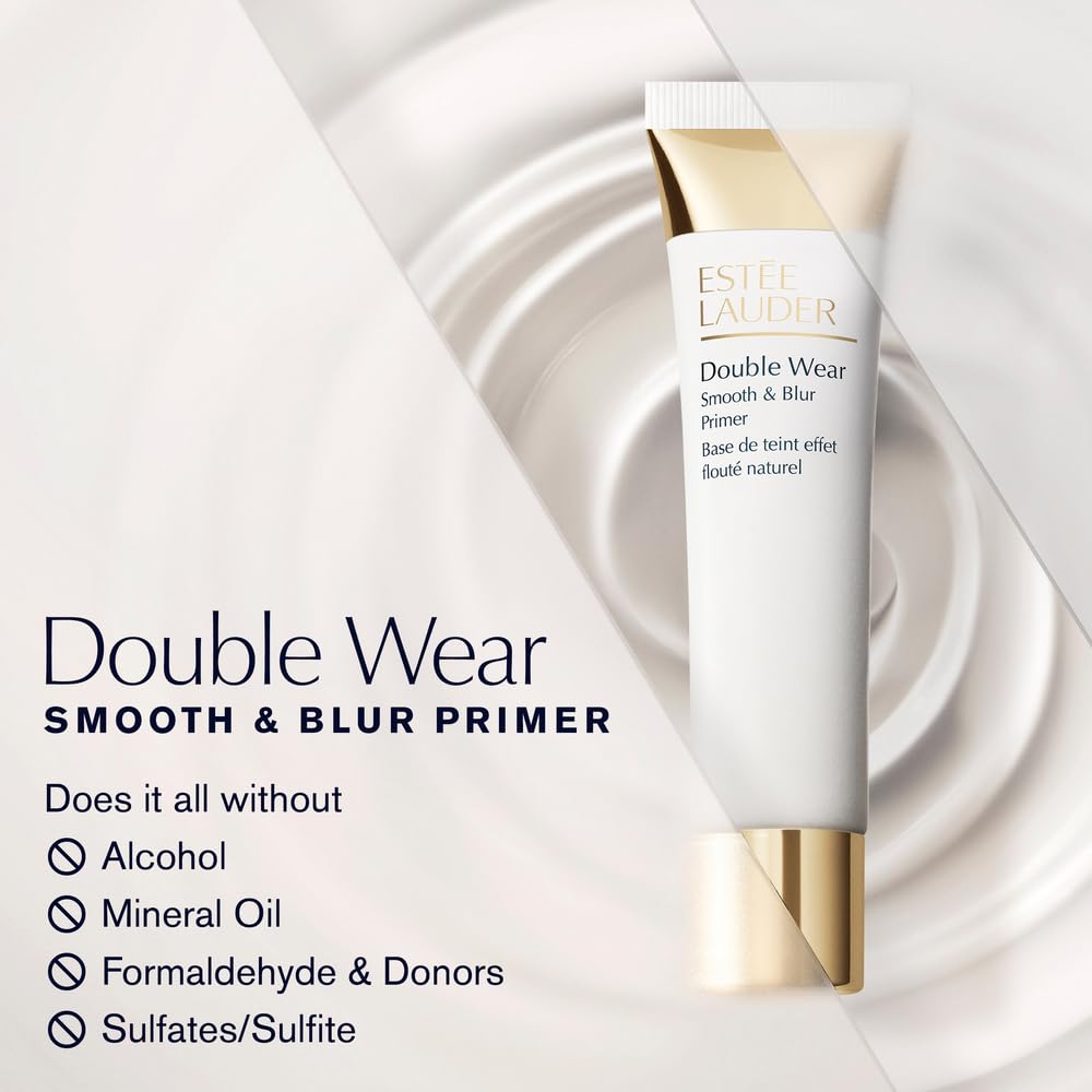 Estée Lauder Double Wear Smooth & Blur Mattifying Primer | Pore Minimizing, 1.35 Fl Oz