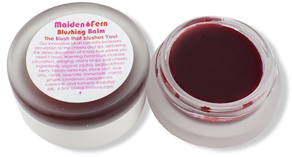 Living Libations Organic / Wildcrafted Maiden Fern Blushing Balm