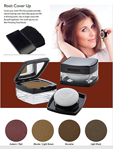 Jolie Jolie Powder Root Cover Up W/Puff Applicator (Blonde/Light Brown)