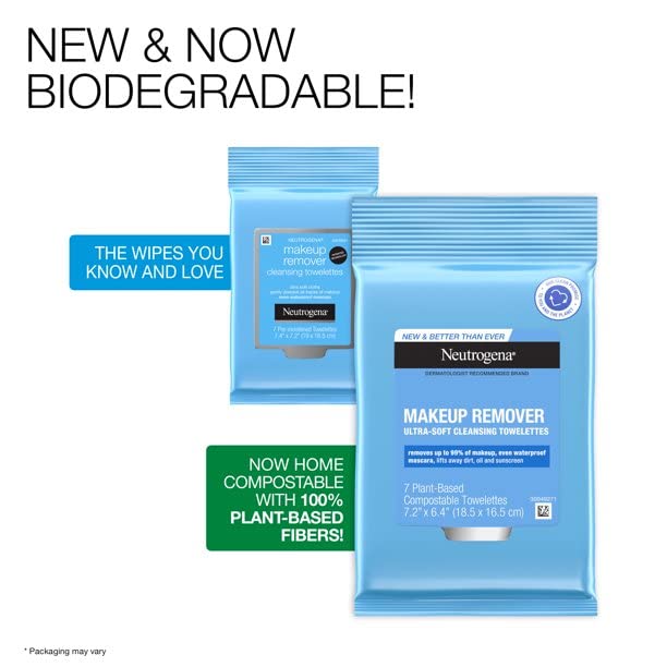 Neutrogena Make-up Remover Cleansing Towelettes Wipes (1 x 7 Pack) Travel Size