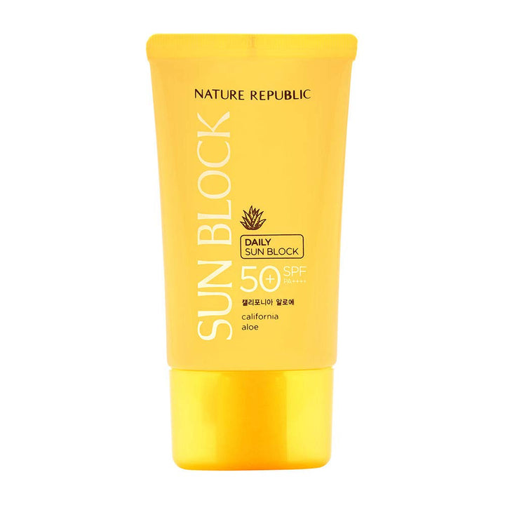 Nature Republic, Daily Sun Block, California Aloe, SPF 50+ PA++++, 1.92 fl oz (57 ml)