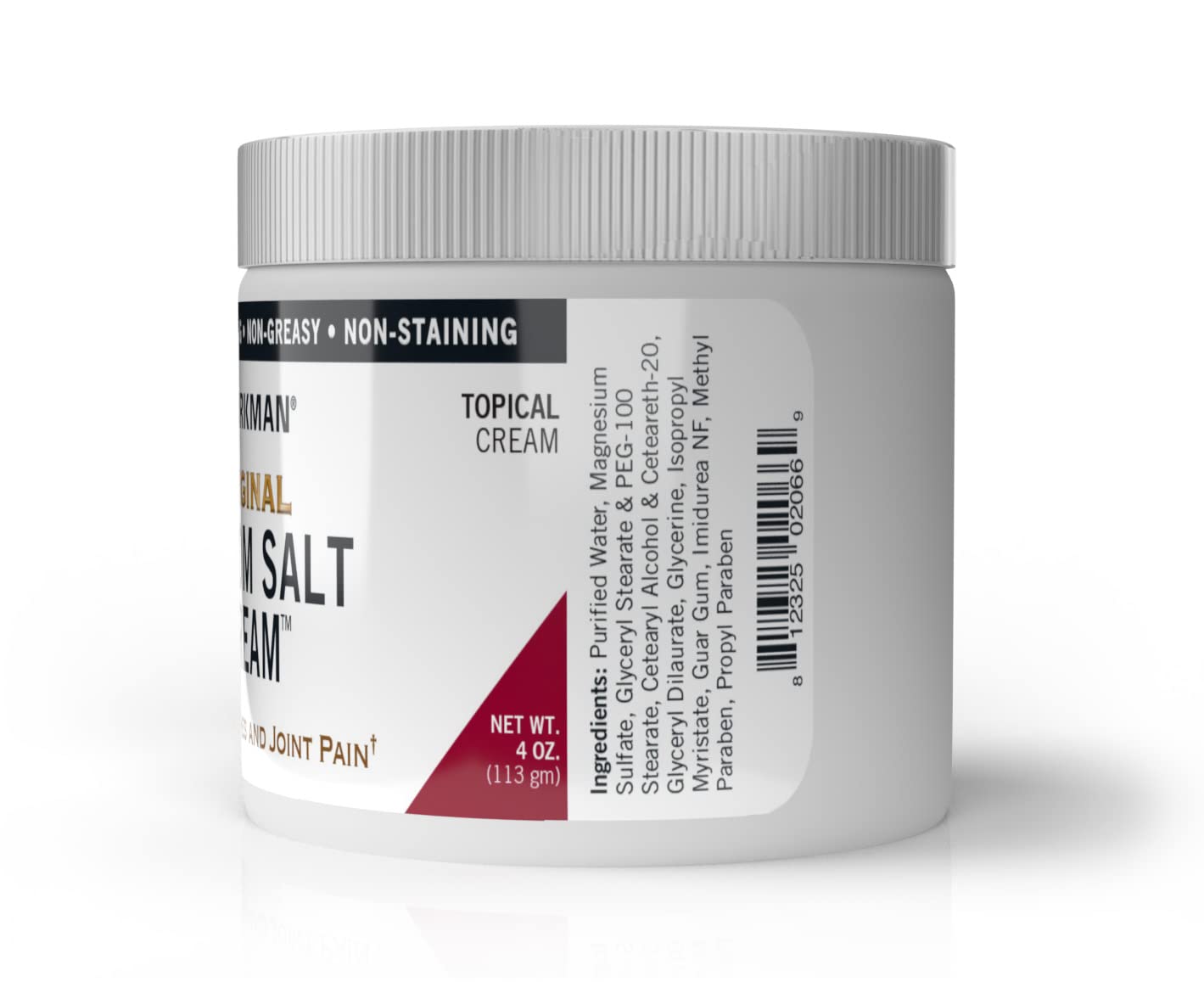 Magnesium Sulfate Cream 4 oz