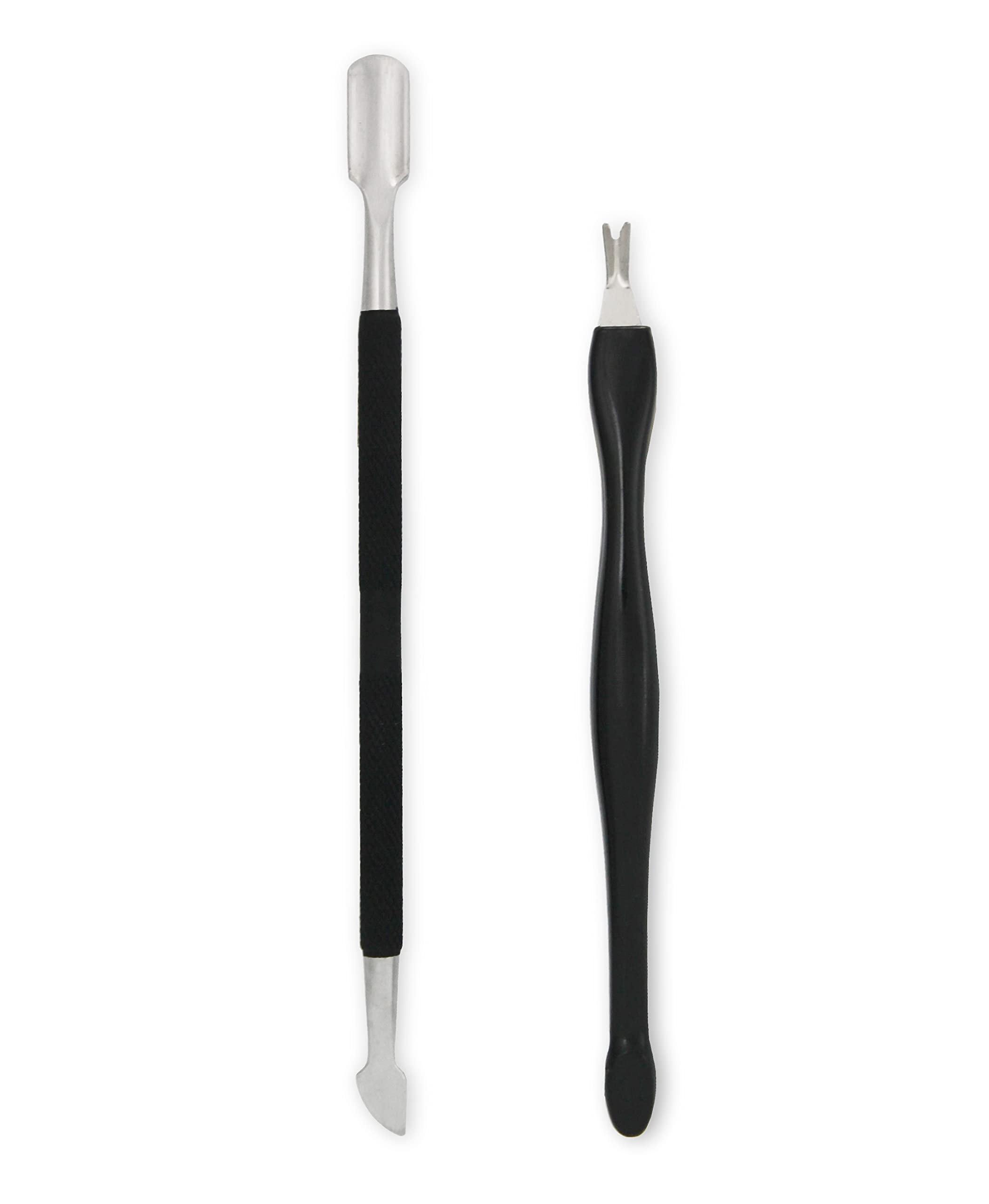 Amazon Basics Cuticle Trimmer and Pusher, 2 Count