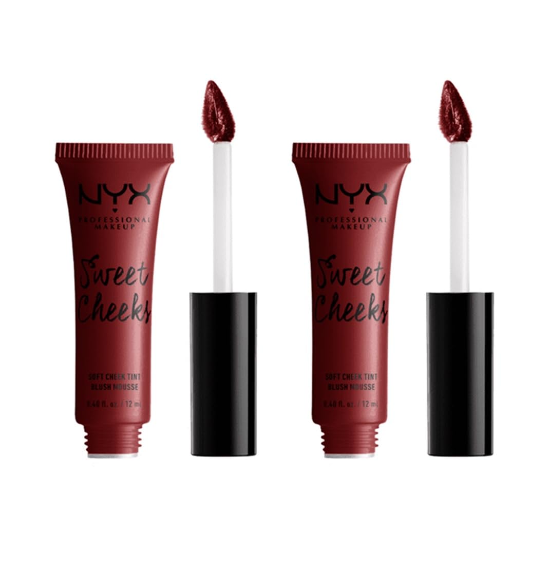 Pack of 2 NYX Sweet Cheeks Soft Cheek Tint, Bombshell SCSCT06