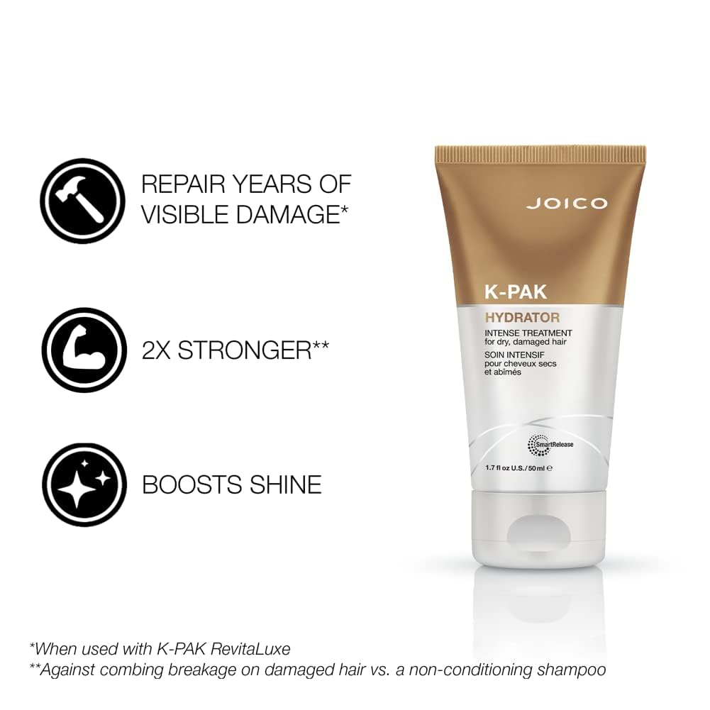 K-PAK Hydrator intense treatment for dry, damaged hair