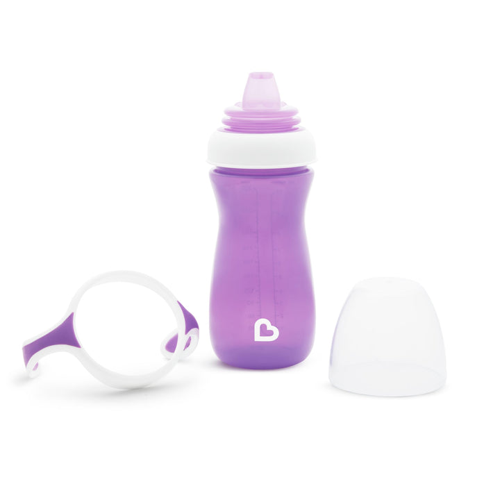 Munchkin® Gentle™ Transition Sippy Cup with Trainer Handles, 10 Ounce, Purple