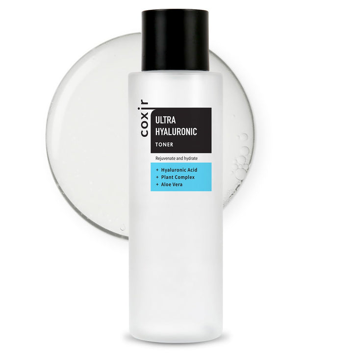 Coxir Ultra Hyaluronic Toner for Intensive Hydration 150ml(5.07 oz) | HYDRATION-14-Complex| Paraben Free, Cruelty Free, Korean Skin Care