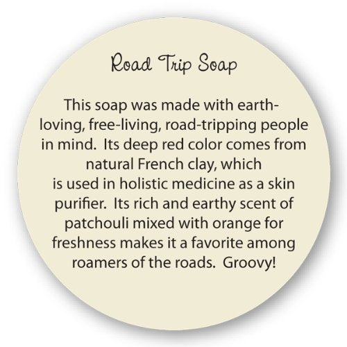 Road Trip Soap - 100% Natural & Handmade, in Reusable Travel Gift Tin