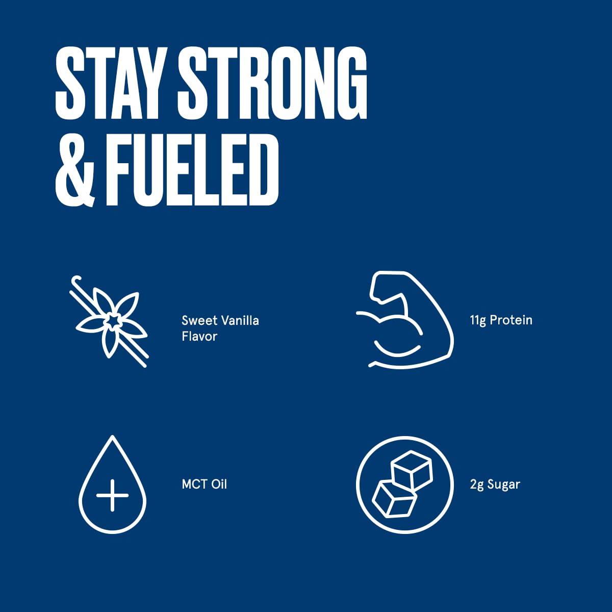 Collagen Protein Bars, Vanilla Shortbread, 11g Protein, 12 Pack, Bulletproof Grass Fed Healthy Snacks, Made with MCT Oil, 2g Sugar, No Added Sugar