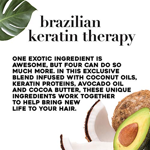 OGX Ever-Straightening + Brazillian Keratin Therapy Conditioner, 13 Ounce