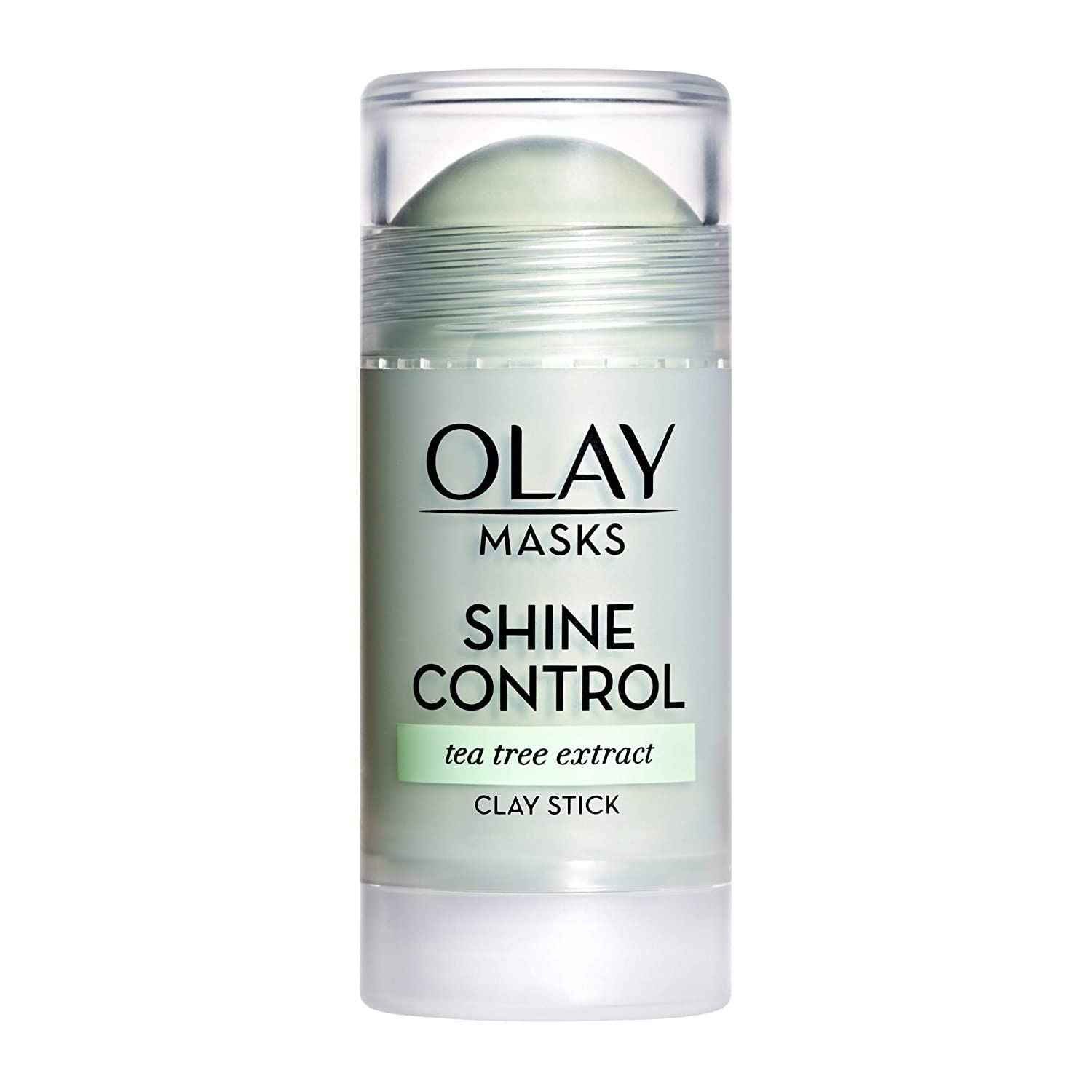 Face Masks by Olay, Shine Control with Tea Tree Extract, Facial Mask Stick, 1.7 Oz