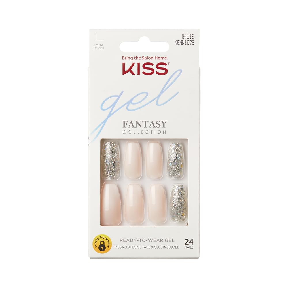 KISS Gel Fantasy Sculpted Nails- FRIENDS