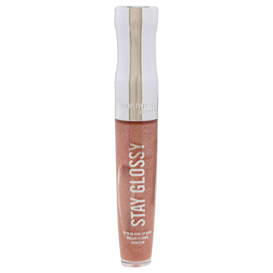 Rimmel Stay Glossy 6HR Lip Gloss, Honey, Honey, 0.18 Fl Oz (Pack of 1)