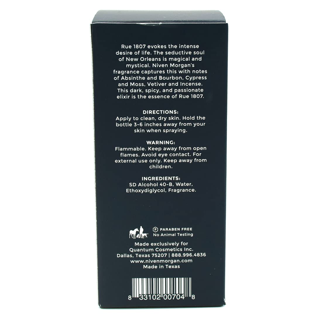 Niven Morgan Black Cypress Rue 1807 Cologne