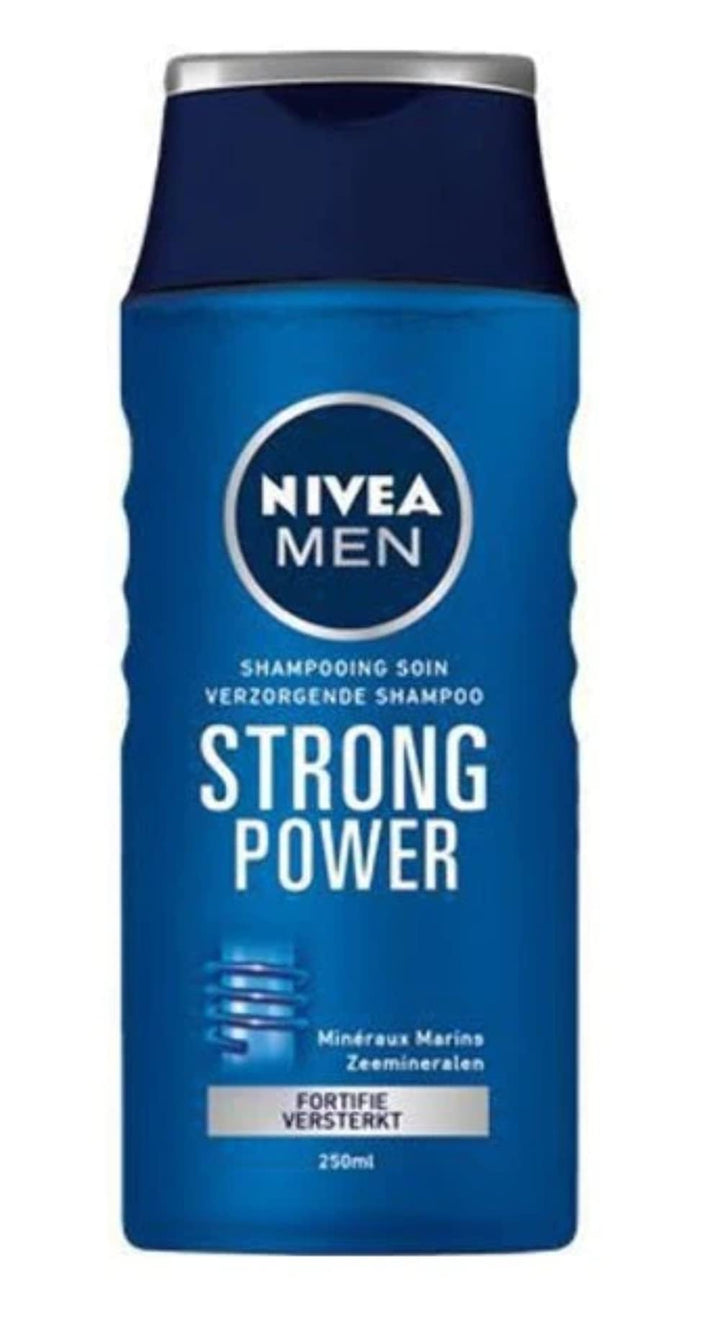 Nivea for Men – 81423 – Strong Power Shampoo for Men 250 ml