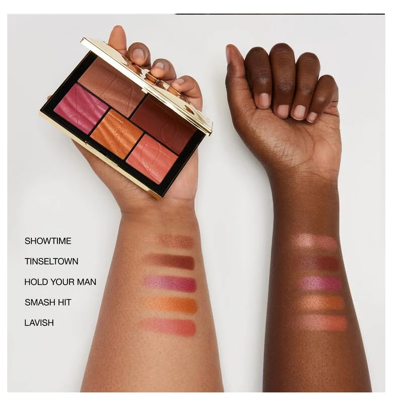 Nars Pure Luxury Light Reflecting Cheek & Eye Palette II, Medium to Deep x5