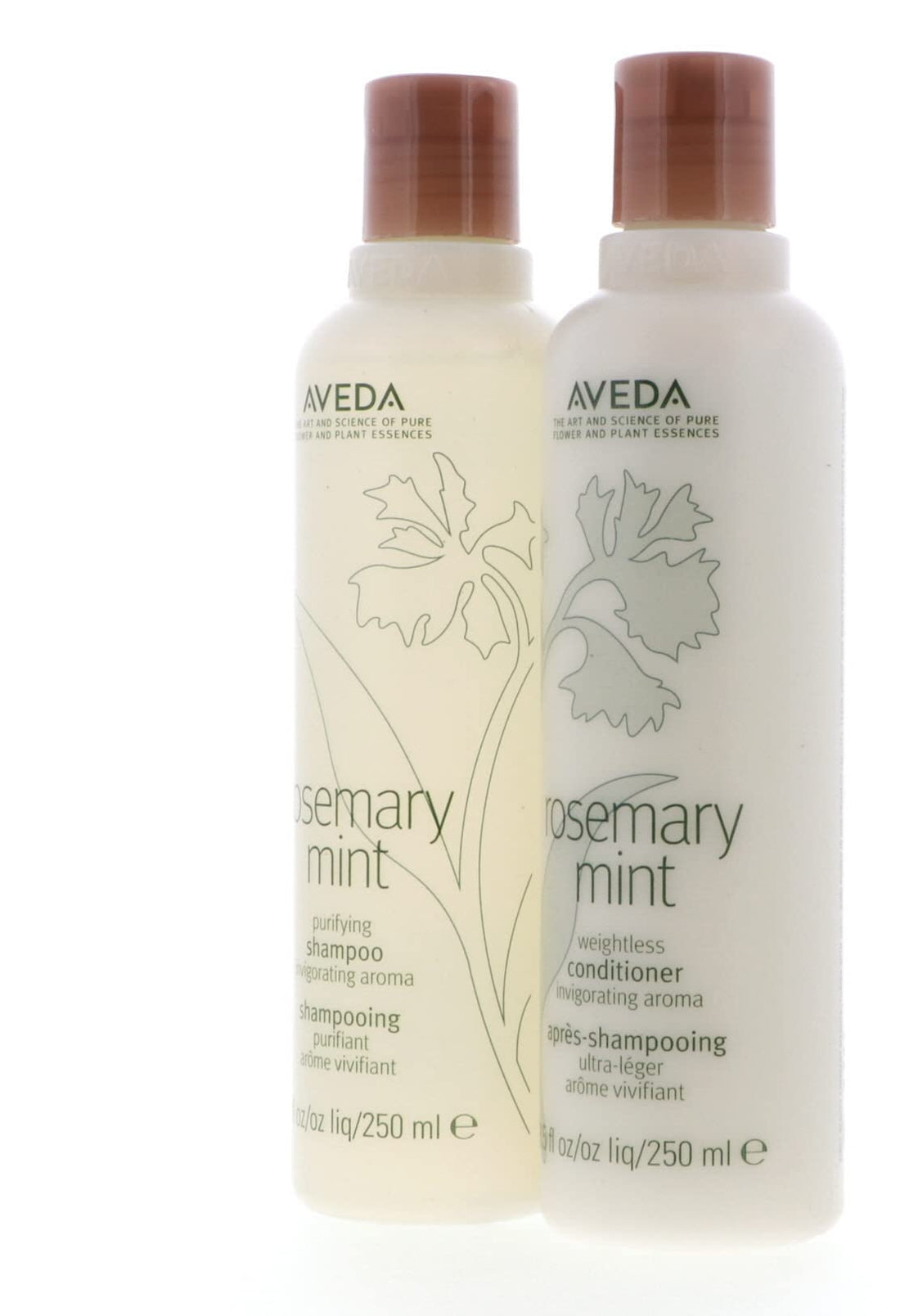 Aveda Rosemary Mint Shampoo Conditioner Duo 8.5 Oz