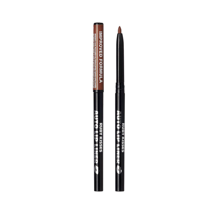 Ruby Kisses Auto Lip Liner, Brown
