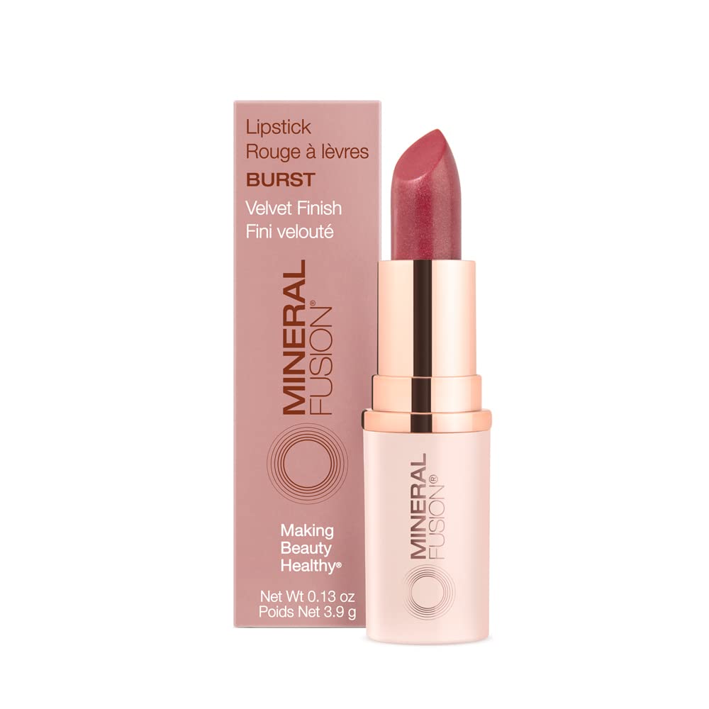 Mineral Fusion Lipstick, Burst.14 Ounce