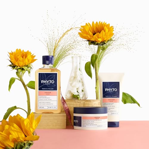 Phyto Color Protecting Shampoo for Coloured Hair – Radiance Enhancing & Shine Boosting, Sulfate Free, Colour Safe, 12 Washes Longevity|250 ml