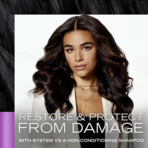TRESemmé Shampoo and Conditioner, Keratin Repair – Bond Repair Hair Treatment, Frizz Control, 28 Oz Ea