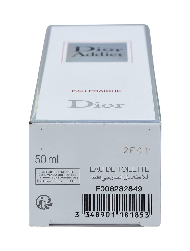 Christian Dior Addict Eau Fraiche Eau De Toilette Spray, 1.7 Ounce