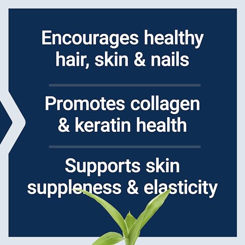 Life Extension Hair, Skin & Nails Collagen Plus Formula - Promotes Collagen & Keratin Health - with Niacin, Vitamin B6, Biotin, Calcium & Zinc - Non-GMO – 120 Count(Pack of 1)