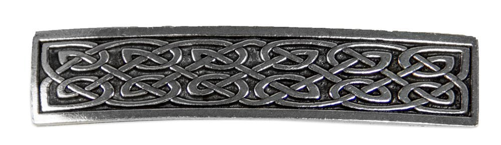 Hair Clip | Barrette | Small Celtic | Handmade in the USA by Oberon Design