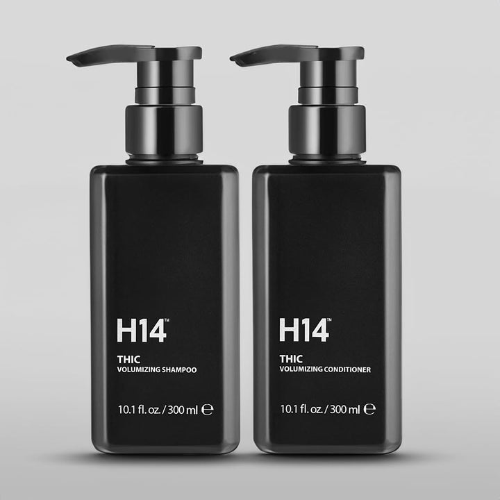 H14 | THIC Volumizing Shampoo and Conditioner Set | 10.1 Fl oz / 300 ml