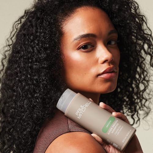 Paul Mitchell Super Smooth Shampoo, Controls Frizz, Adds Softness, For Frizzy Hair, 10.14 fl oz