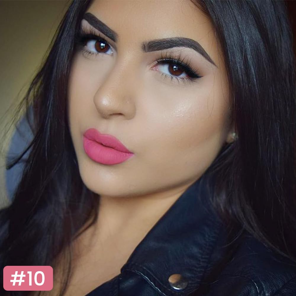 Kaely Dusty Pink Longwear Liquid Lip Liner Waterproof, 24 Hour Long Lasting Lip Liner Stain Peel Off Marker Pen, 2-in-1 Matte Semi Permanent Lipliner & Lipstick, Vegan & Cruelty-Free, 10