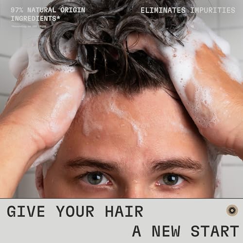 cleanjourney Clarify Refresh Detox Hair Shampoo, EWG Verified, Infused with Tea Tree Oil and Biotin, For Oily Hair + Buildup, Clean Ingredients, Vegan, Fresh Scent, 12 Fl Oz