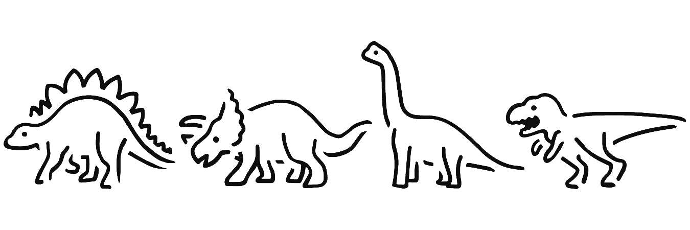 Inkbox, Temporary Tattoos, Semi Permanent Tattoo, One Premium Easy Long Lasting, Waterproof Inkbox Tattoo with For Now Ink. Lasts 1-2 Weeks, Dino Tattoo Dinosaur Party 5x2in