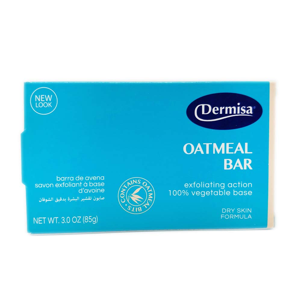Dermisa Exfoliating Oatmeal Bar 3 oz
