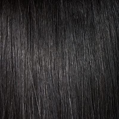 10, 1 - Jet Black : Velvet Remi Human Hair Weave - Yaki Weaving (10 inch, 1 - Jet Black)