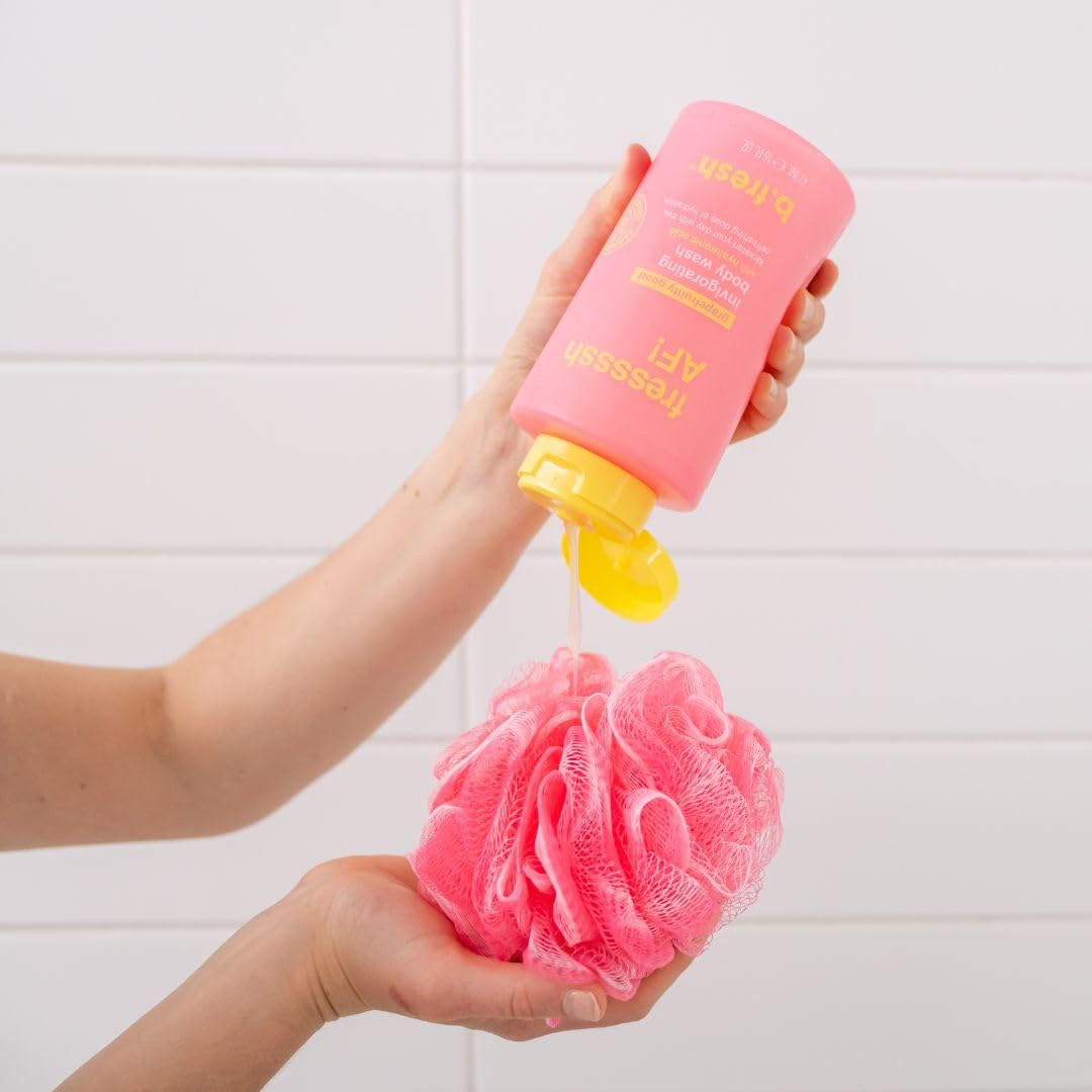 b.fresh Grapefruit Body Wash | So Fressssh- Body Wash w/Hyaluronic Acid, Cruelty Free, Paraben Free, Skin Loving Ingredients, 16 Fl Oz