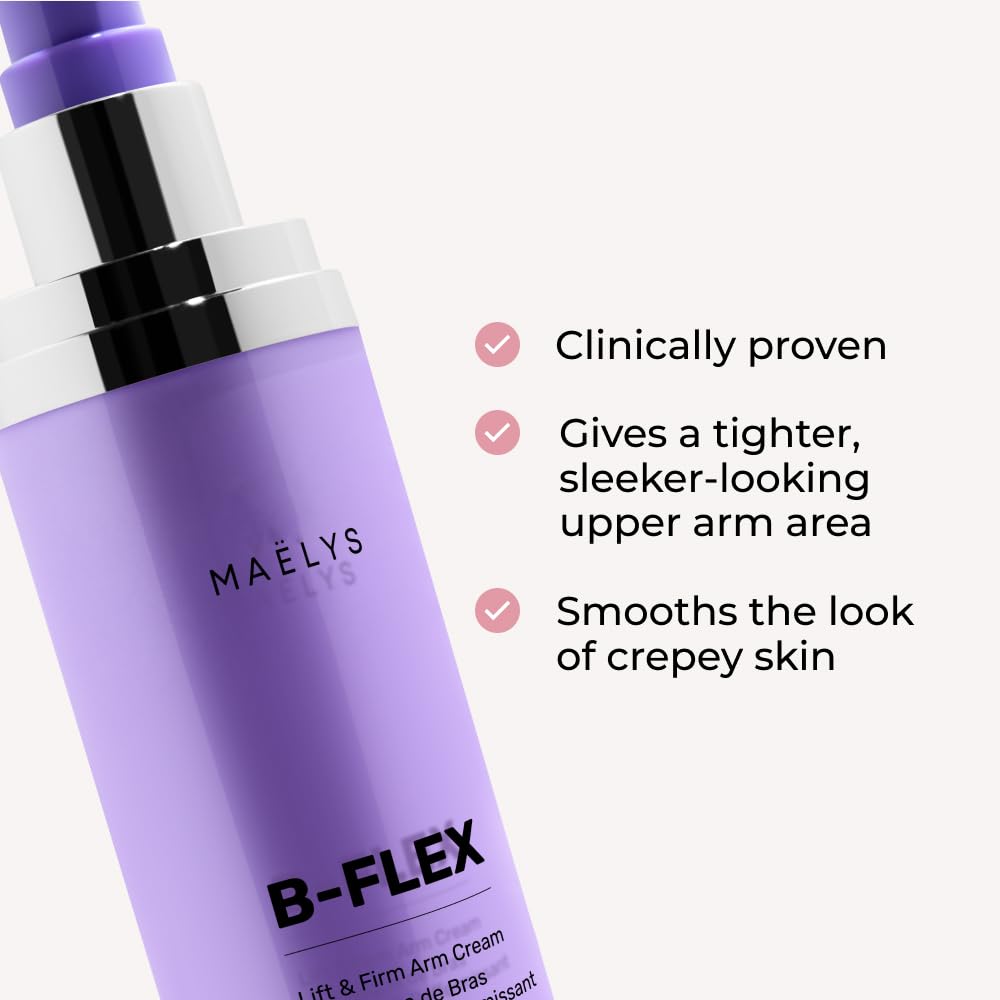MAËLYS B-FLEX Lift & Firm Arm Cream - Firming Cream For Tighter and Firmer-Looking Arms - Helps Reduce The Appearance of Loose & Crepey Skin