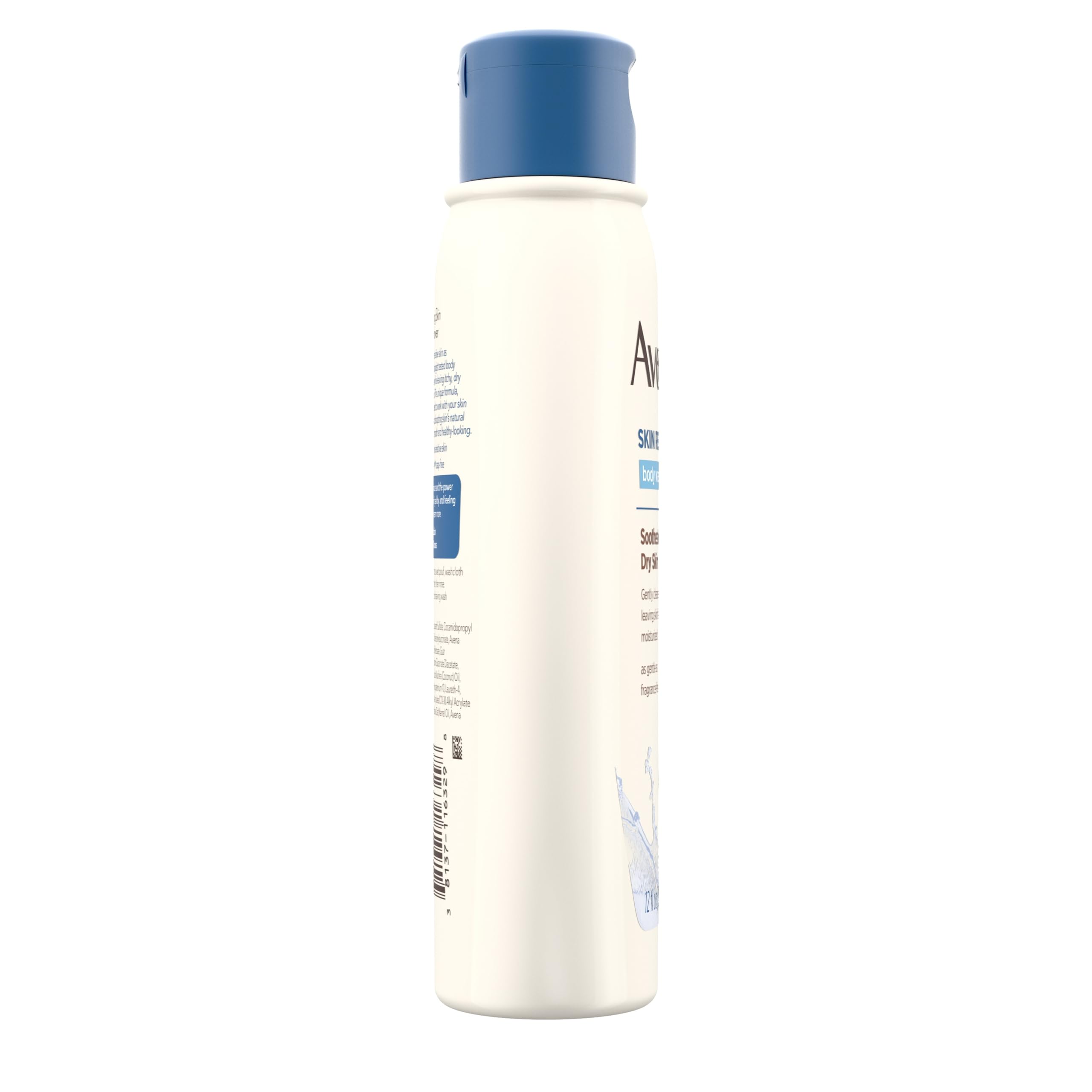 Aveeno Skin Relief Body Wash with Coconut Scent & Soothing Oat, Gentle Soap-Free Body Cleanser for Dry, Itchy & Sensitive Skin, Dye-Free & Allergy-Tested, 12 Fl Oz (Pack of 1)